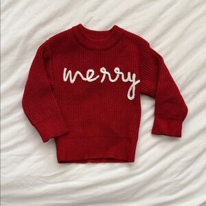 Merry Embroidery Sweater